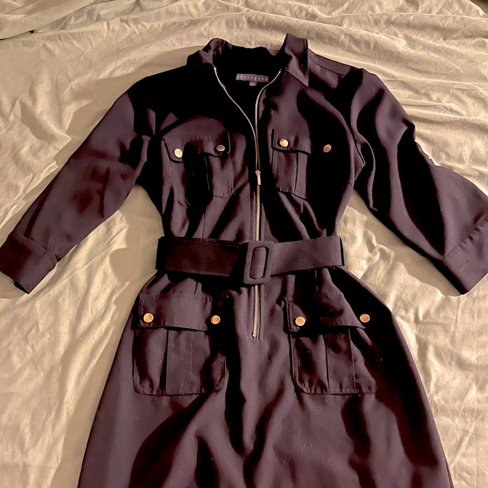 Sharagano- black dress size L